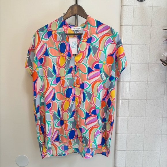 First Love by Lovelyn Tops - The Blue Door Boutique First Love Floral Women's Tunic